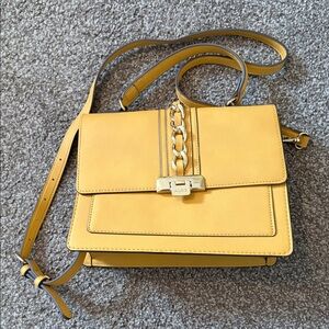 Aldo Mustard Yellow Crossbody Bag…Used Twice